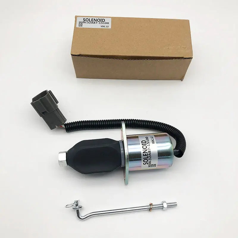 1752Es-Rsv 32A87-15100 Sa-4010-12 32A87-17010 12V Fuel Stop Solenoid For Mitsubishi S4q S4s S6s 2