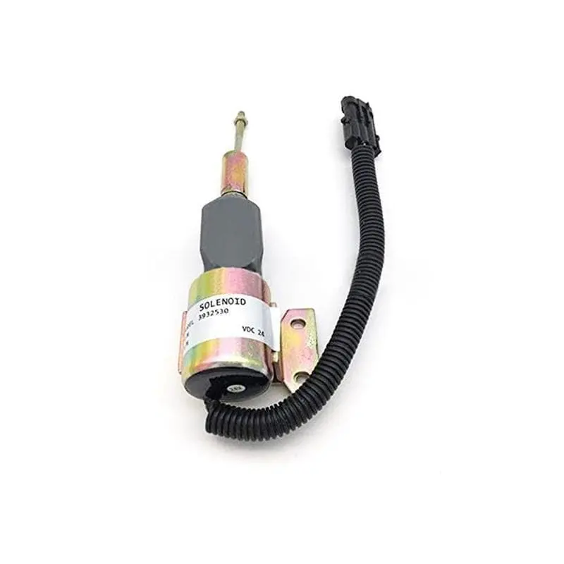 332/J5060 716/30091 Stop Solenoid For Jcb S130 S220 Excavator Isuze 4Bg1 Engine 1