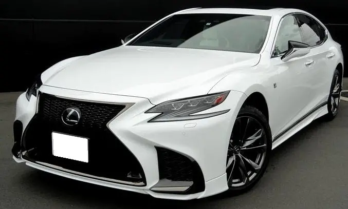 Trd Japan 2018-2020 Lexus Ls 500/500H F-Sport Front Spoiler Kit (Unpainted) 1