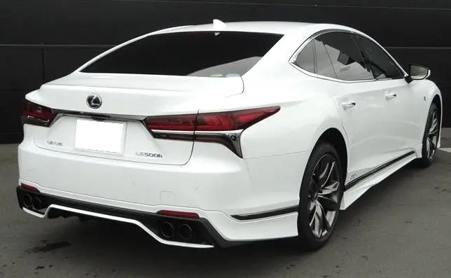 Trd Japan 2018-2020 Lexus Ls F-Sport Rear Diffuser (Unpainted) 1