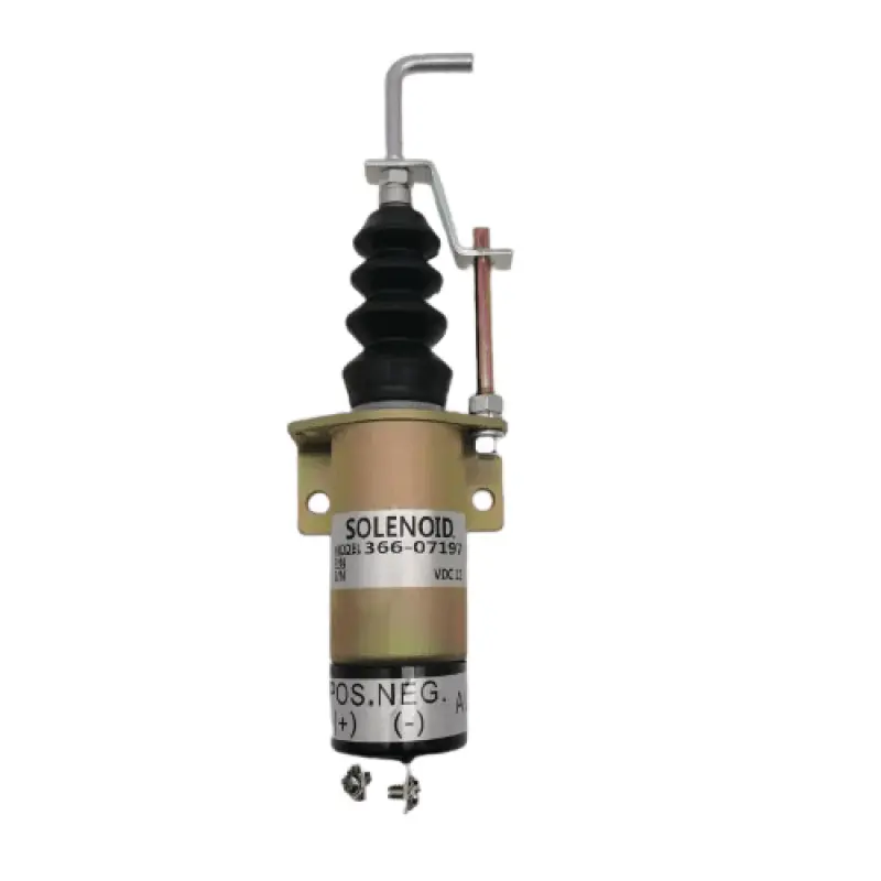 Replacement Machinery Engine Spare Parts 36607197 366-07197 Fuel Stop Solenoid For Lister Petter Lpw Engine 1