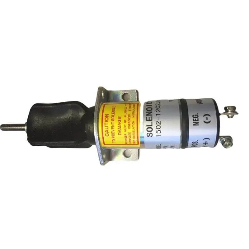 2 Terminals 12V Throttle Choke Solenoid 3740028 1502-12C2u1b1s1 For Jlg Lift Kubota Df750 1