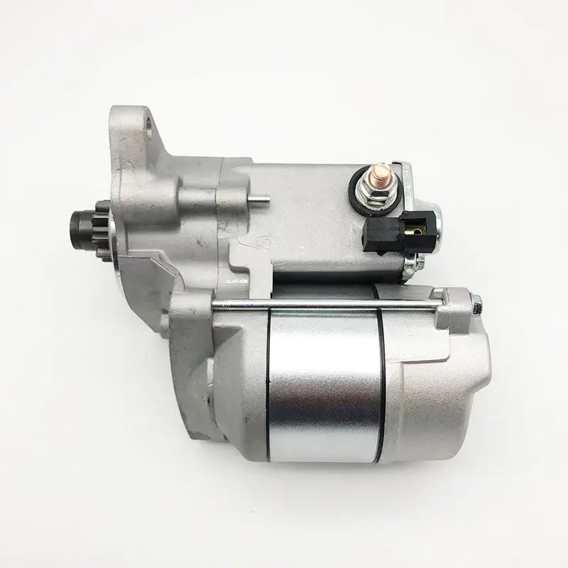 12V 9 Teeth Starter Motor 37560-63010 37560-63011 For Kubota V1405 V1505 Engine 2