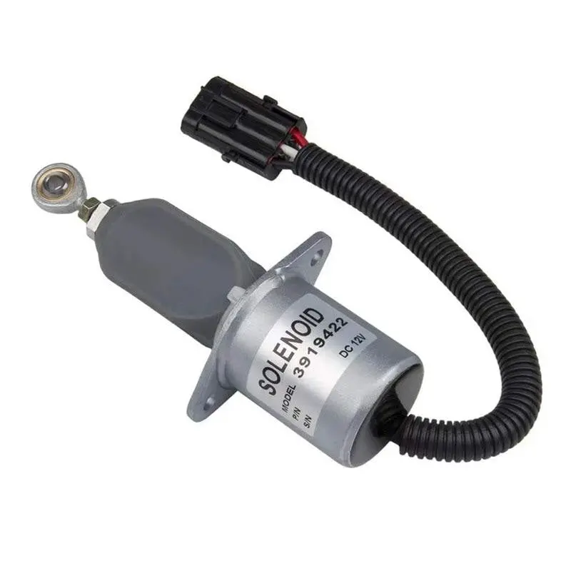 Replacement 3919422 12V Shutoff Solenoid Valve For Yanmar Cummins Engine 1