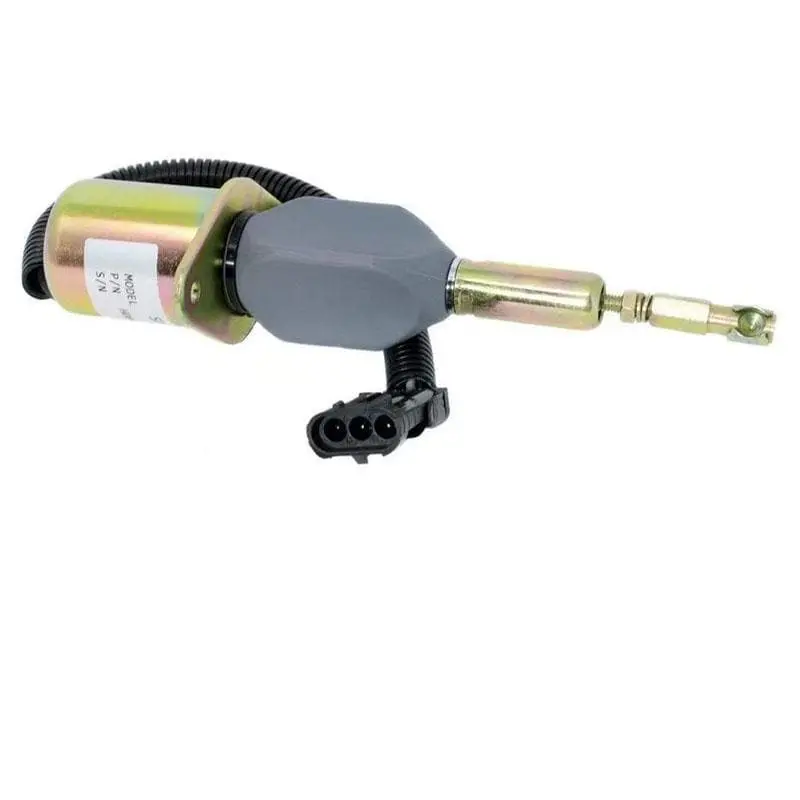 12V Diesel Shutoff Stop Solenoid 3928160 Sa-4293-12 For Cummins 6Bt Engine 1