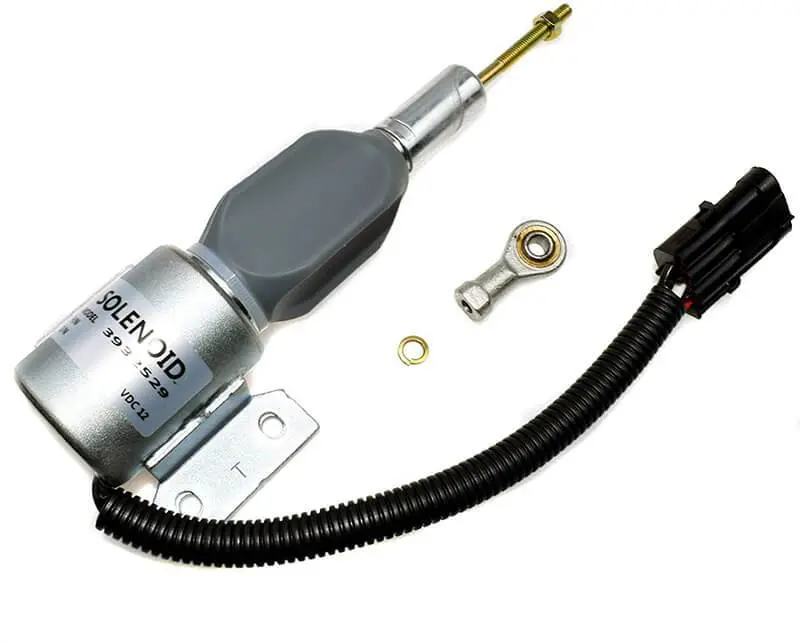 12V Stop Shut Down Solenoid 3932929 3932529 For Cummins 6Bt5.9 4Bt Engine 1