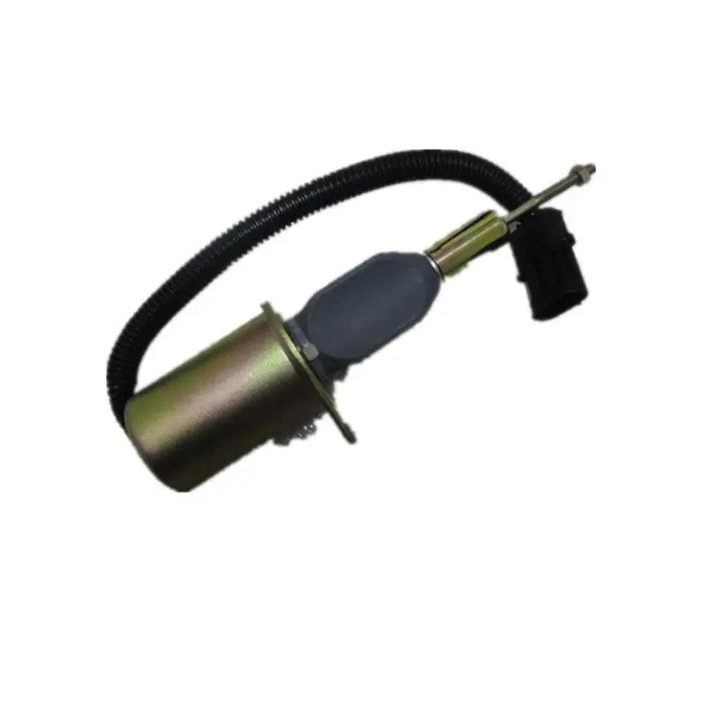 Replacement 12V Fuel Shut Off Solenoid 3932545 Sa-4639-12 For Cummins Engine 6Ct 1