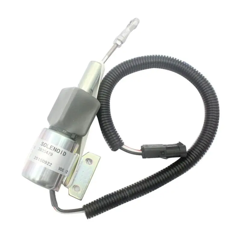 12V Fuel Cut Down Stop Solenoid 3935429 3935431 Sa-4755-12 For Cummins 6Bt 5.9L 1
