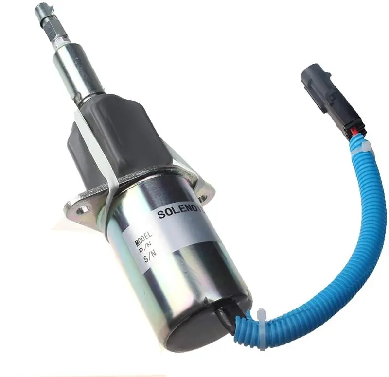 Stop Solenoid 3958160 Sa-4978-12 For Cummins 6Bta5.9-M2 6Bta 6Bt 5.9L 6Ct 8.3 Diesel Engine 1