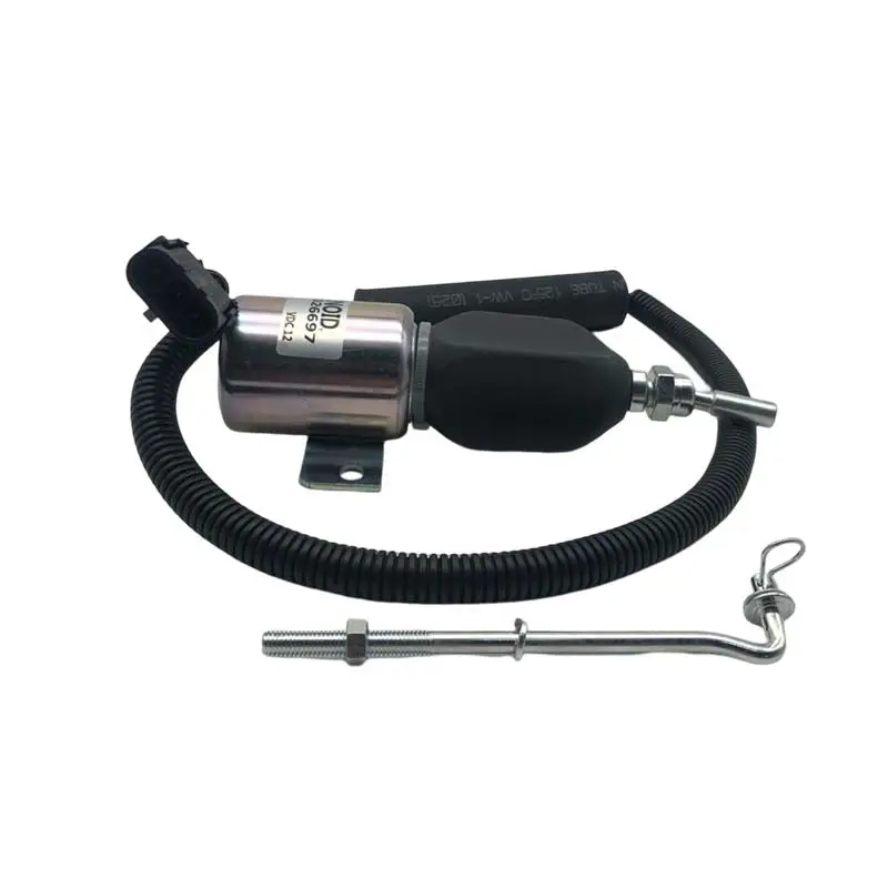 24V Stop Solenoid 3964622 Sa-5006-24 13026697 For Cummins C B 5.9L 8.3L 8.1 Excavator Hyundai 335Lc-7 1