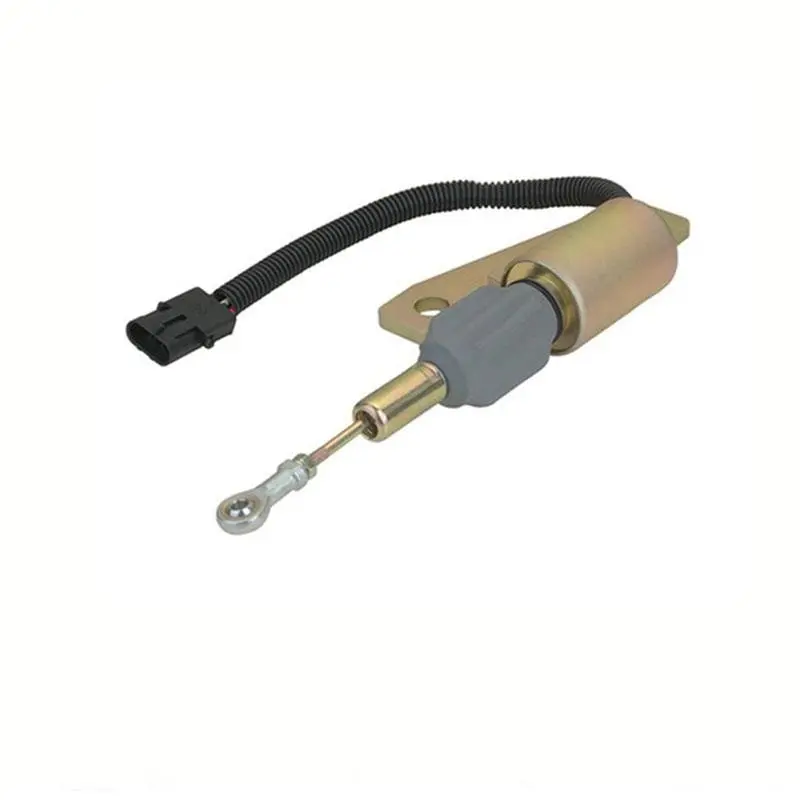 12V Fuel Shutoff Stop Solenoid 3991624 For Cummins Diesel Engine 6Bt 5.9L 1
