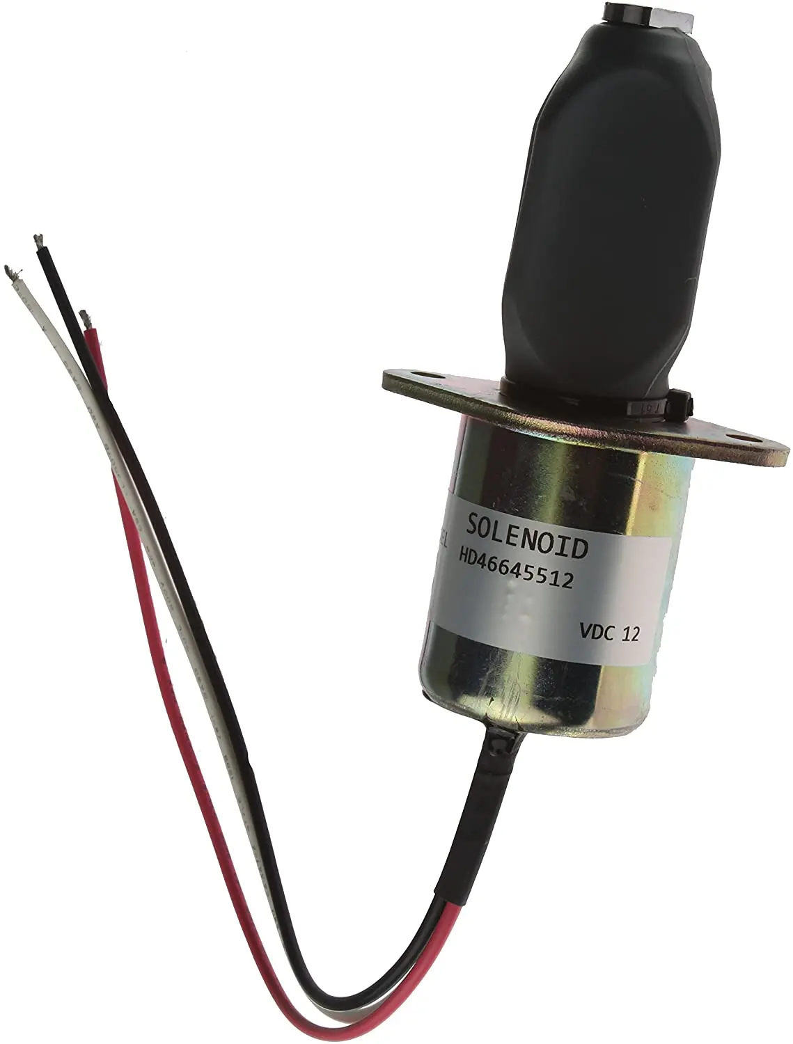 Wdpart Sa-4260-12 1751Es Fuel Shutoff Solenoid For Kubota 3A 70 & 82Mm Series Engines 12V 1