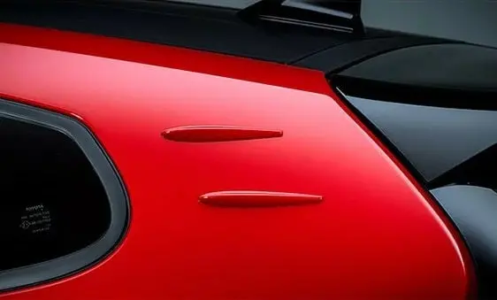 Genuine Toyota Japan 2020-2025 Gr Yaris Factory Painted Rear Aero-Stabilizing Fin Set 1