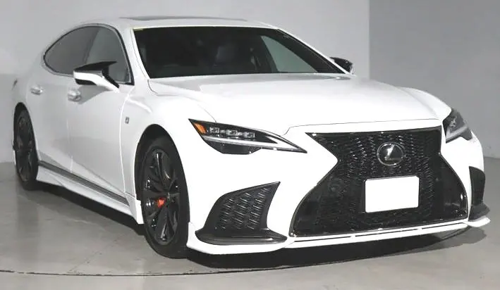 Trd Japan 2021-2025 Lexus Ls 500/500H F-Sport Factory Painted Front Lip Spoiler Kit 6