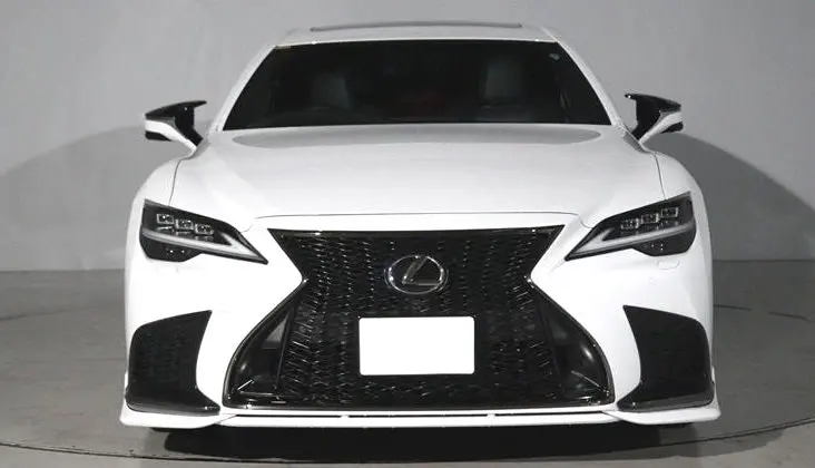 Trd Japan 2021-2025 Lexus Ls 500/500H F-Sport Factory Painted Front Lip Spoiler Kit 5