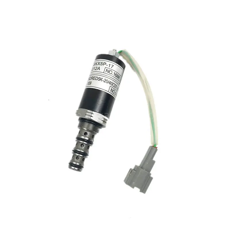 Skx5p-17-208 Kdrde5kr-20 40C07-203A-109 Hydraulic Pump Solenoid Valve For Kawasaki K3v112 K3v140 K3v180 K3v63 1