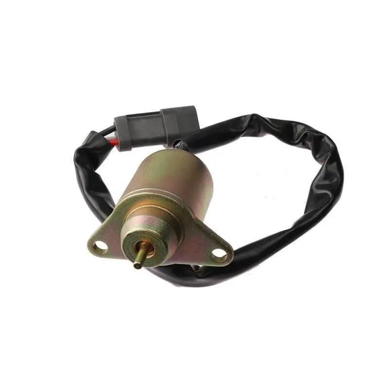 12V Fuel Stop Solenoid Valve 42-100 41-9100 For Yanmar 2.49 3.74 3.88 3.95 4.82 Thermo King Engine 1