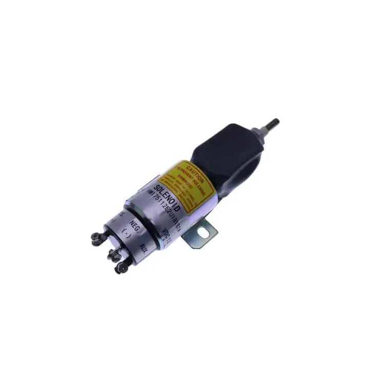 12V Fuel Shutoff Stop Solenoid Valve 1751-12E2u1b1s1a For Woodward 1