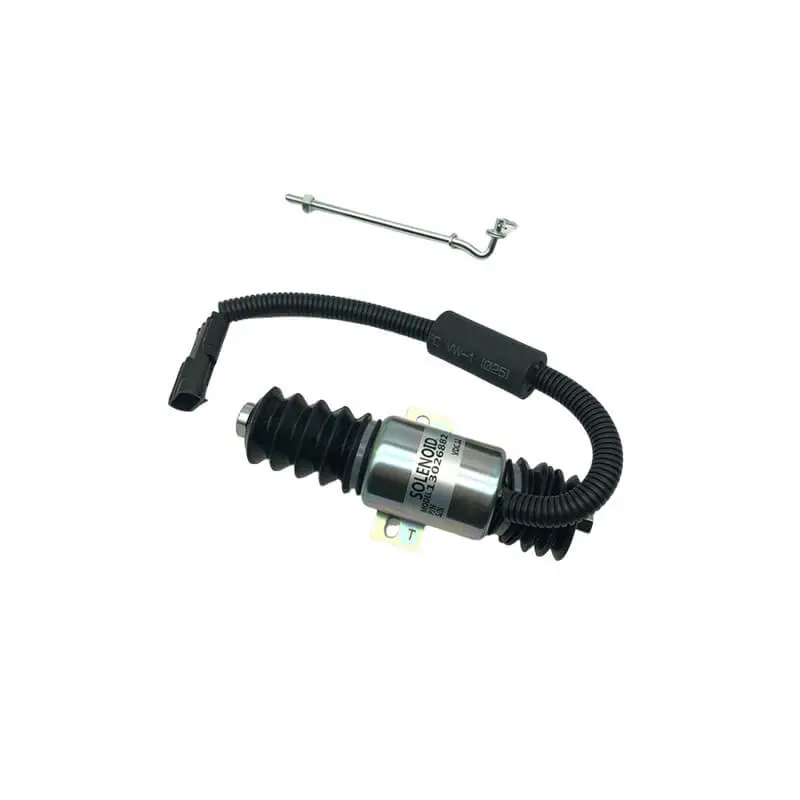 Fuel Shut Off Stop Solenoid Valve 13026882 12V 24V For Deutz Agriculturer Td226b-4 1