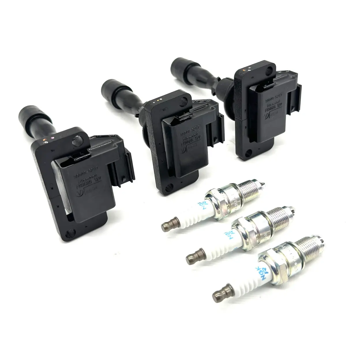 6 Piece Ignition Kit - Spark Plugs, Ignition Coils - Efgs Engines - Daihatsu Hijet Truck - S100p, S110p Models - 1994-1998 1