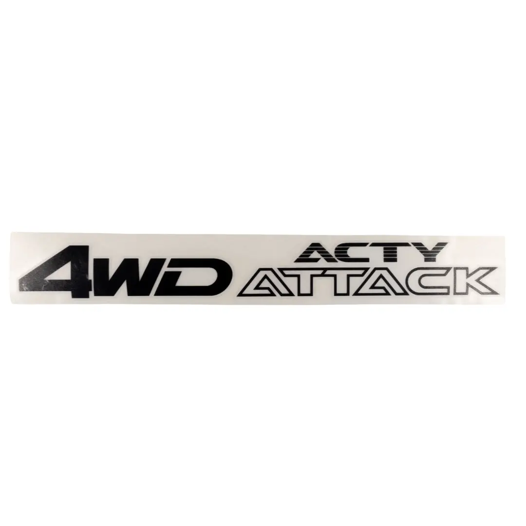 Honda Acty Attack 4Wd Decal - Honda Acty Truck Ha3, Ha4 Models (1990-1999) - Premium Quality Mini Truck / Kei Truck Decal 1