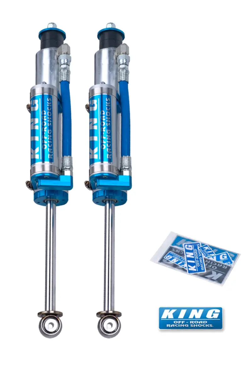 King 2.5” Piggyback Reservoir Front Shocks – 6-Inch Lift Kit For 1997–2006 Jeep Wrangler Tj 1