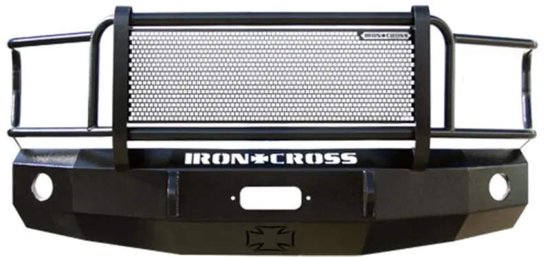 Iron Cross Heavy-Duty Primer-Finished Front Grill Guard For 2003–2005 Dodge Ram 2500/3500 1