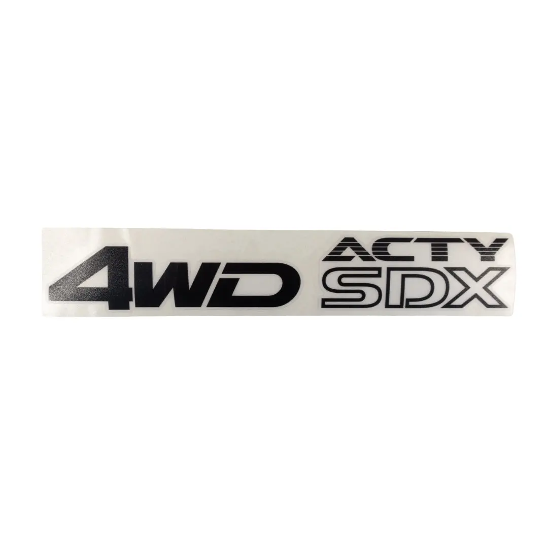 Honda Acty Sdx 4Wd Decal - Honda Acty Truck Ha3, Ha4 Models (1990-1999) - Premium Quality Mini Truck Decal 1
