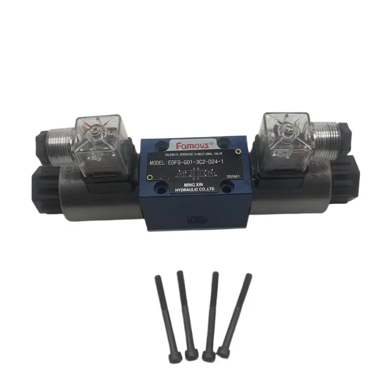 New Hydraulic Proportional Directional And Flow Control Valve Edfg-G01-3C2 24V 4Wra6e/Edfg/Dn6/G01/G02-3C2/3C4 1