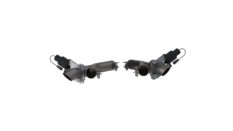 Qtp Aggressor Dual Mid-Pipe Cutout System – 2.5-Inch 304 Stainless Steel For 2011–2018 Dodge Durango 5.7L 1