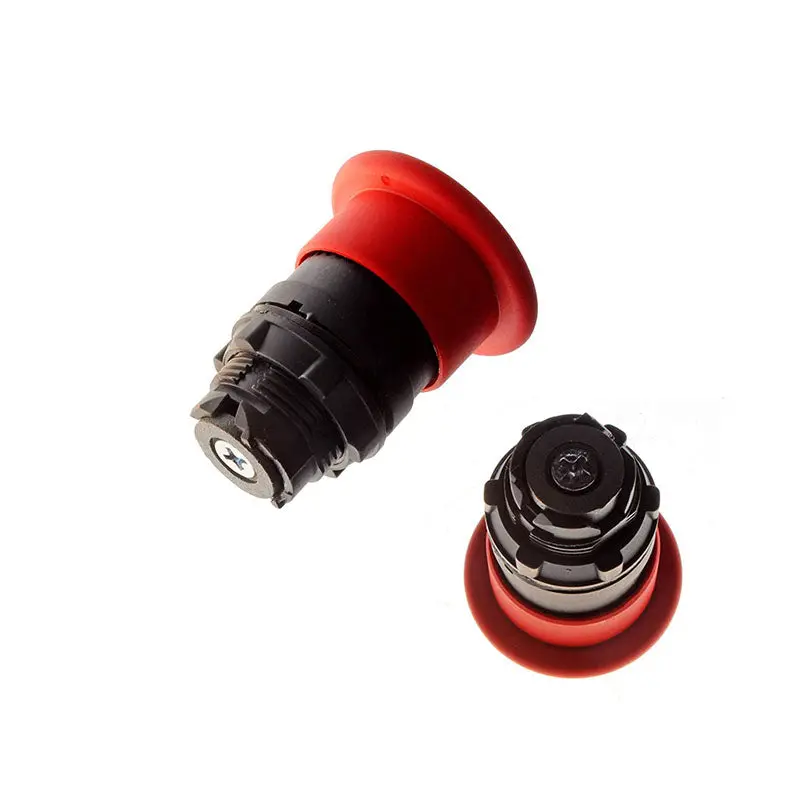 66812Gt 66812 Red Mushroom Head Push Button For Genie Gr-12 Gr-15 Gr-20 Gs-1530 Gs-1930 Z-25/8 Z-30/20 1