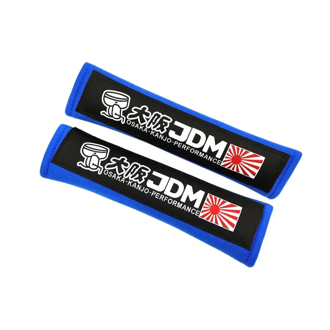Blue Osaka Racing Seatbelt Covers | Unrivaled Comfort & Style For Your Kei Truck 1
