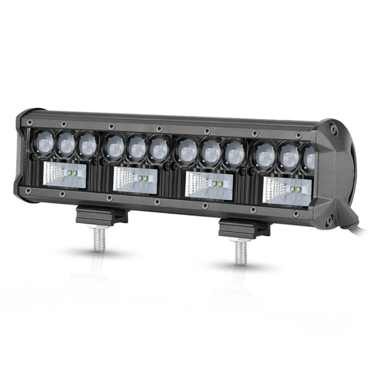 11.8" 200W Led Light Bar - Ultimate Off-Road Accessory For Jdm Mini Trucks - 6000K, 4800Lm, Ip68 Waterproof 1
