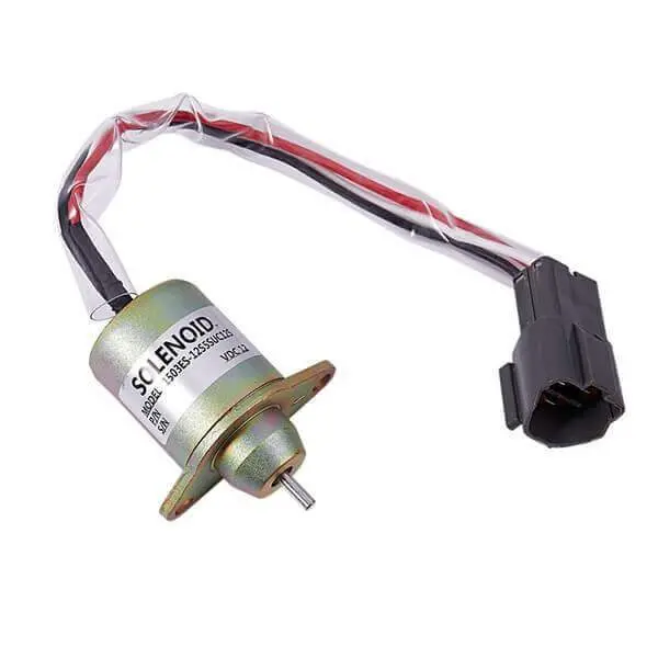 119233-77932 1503Es-12S5suc11s Sa-4564 12V Fuel Shutoff Solenoid For Yanmar 3Tne72 3Tna72 4Tne84 4Tne88 1