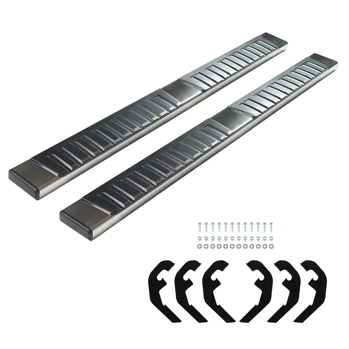 6 Inch Running Boards Compatible Fit For Chevy Silverado/Gmc Sierra 2019-2025 1