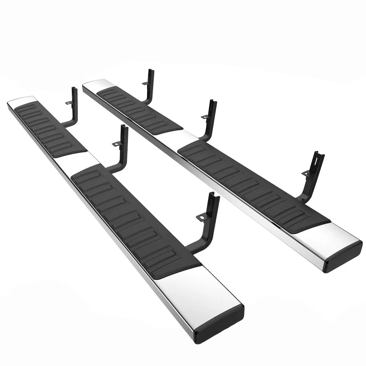 6" Running Boards Fit For Chevy Colorado/Gmc Canyon 15-25 Crew Cab Abs Side Bars 1