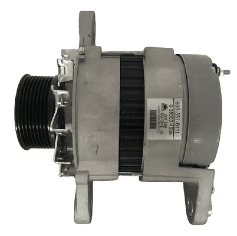 Alternator 600-861-6111 For Komatsu Saa4d107e Saa6d114e Saa6d107e Saa6d102e Wa430-6 Wa380-6 1