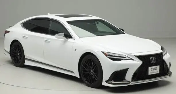 Trd Japan 2021-2025 Lexus Ls 500/500H F-Sport Factory Painted Front Lip Spoiler Kit 10