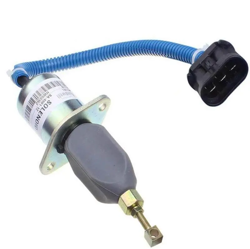 24V Stop Solenoid 3800723 Sa-4981-24 For Dodge 94-98 5.9L Cummins Engine 1