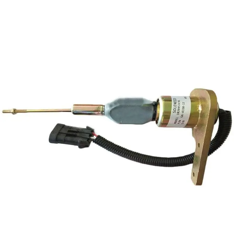 1820453C91 1823724C91 Sa-4338-12 Stop Solenoid For Perkins 1300 Series C6.67 C6.76 C6.87 1