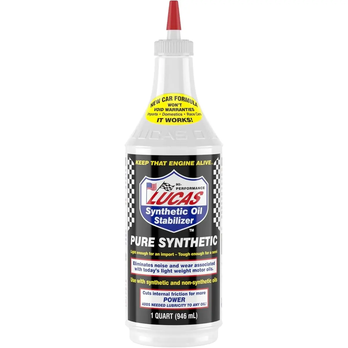 Lucas Pure Synthetic Oil Stabilizer Qt 10130L 1