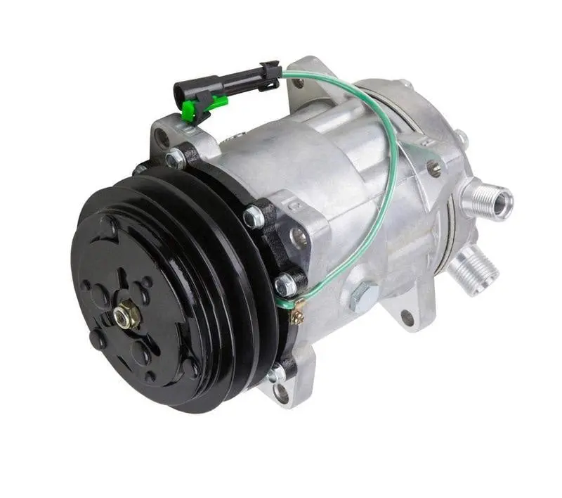 New A/C Compressor Voe11007314 11007857 For Volvo 24V A20c A25c A30c A25c Ec130 Ec150 Ec300 Ec420 Ec620 El70c Ec620 L120b L90b L180 1