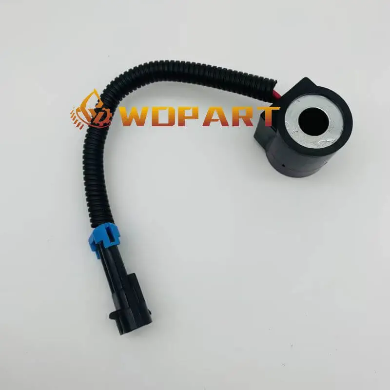 6671025 Connector Valve Coil Solenoid Valve 12V For Bobcat 337 341 450 453 7753 853 A770 S100 463 863 853 T200 T180 S220 2