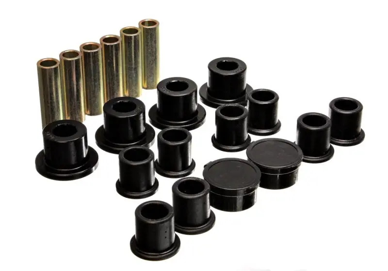 Energy Suspension Black Rear Leaf Spring Bushing Kit For 1998–2011 Ford Ranger 1