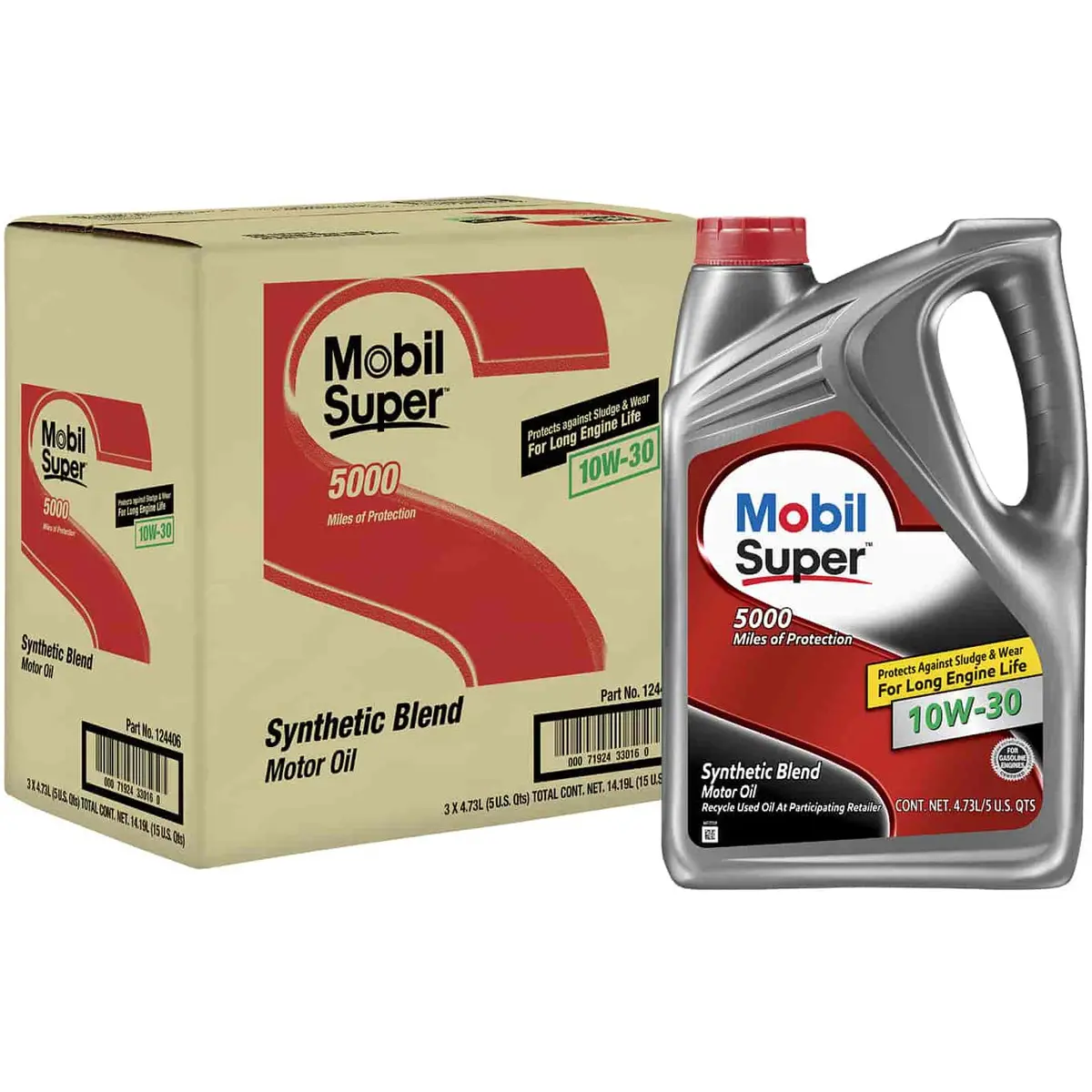 Mobil Super™ 10W-30 Mob124403 Qt / Mob124406 Gl 4