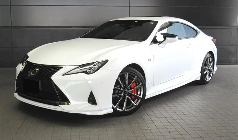 Trd Japan 2019-2025 Lexus Rc Factory Painted Front Lip Spoiler Kit 1
