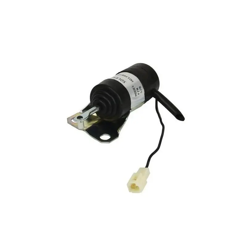 6655120 12 V Fuel Shut Off Solenoid For Bobcat B300 Bl370 Bl470 Bl475 Bl570 Bl575 231 1