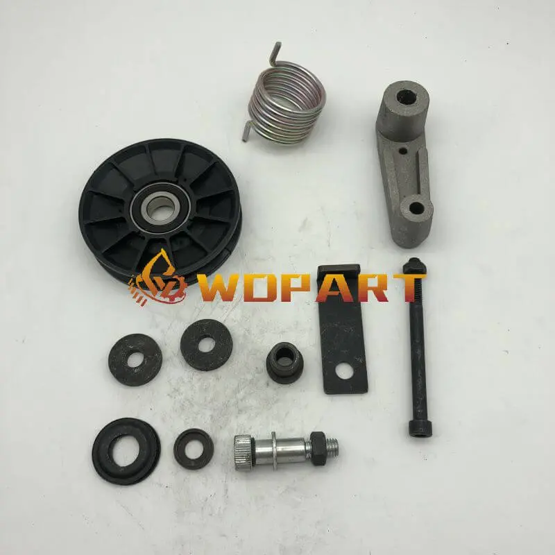 Wdpart Cooling Fan Pulley Tensioner Kit 6662997 6725212 6700115 For Bobcat 653 751 753 763 773 7753 853 863 864 873 883 963 A220 2