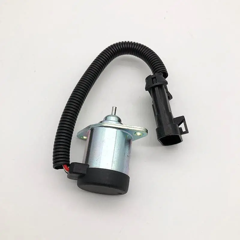 6689034 1G577-60010 1G577-60011 Stop Solenoid 12V For Bobcat Skid Steer Loader S850 2