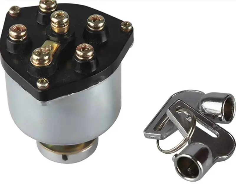 Wdpart Ignition Switch With Two Keys 8-94402500-0 For Trw Isuzu 6Bg1t Engine 1